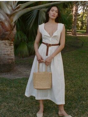 doen ruched dress Quinn Dress - Salt